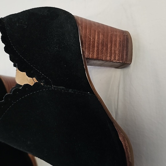 Jack Rogers ankle boots black suede size 6.5 - Picture 5 of 7